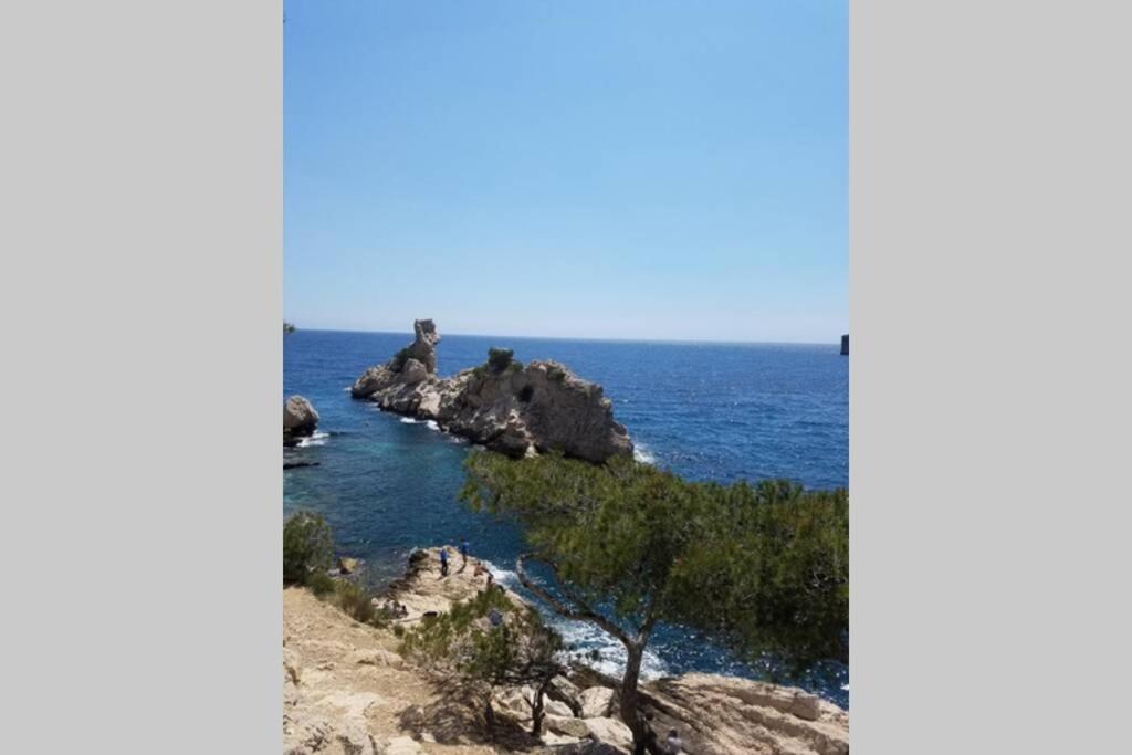 Apartamento Calanques de Sormiou Marsella Exterior foto